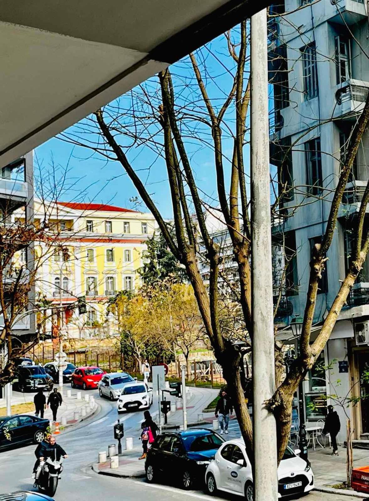Appartement Convenience Spot @ Dragoumi à Thessalonique Extérieur photo